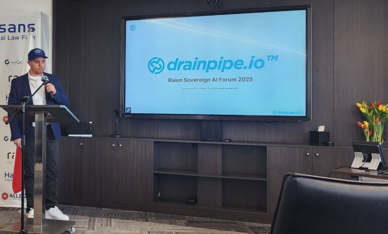 Drainpipe Presents at the Raion Sovereign Artificial Intelligence Forum 2025