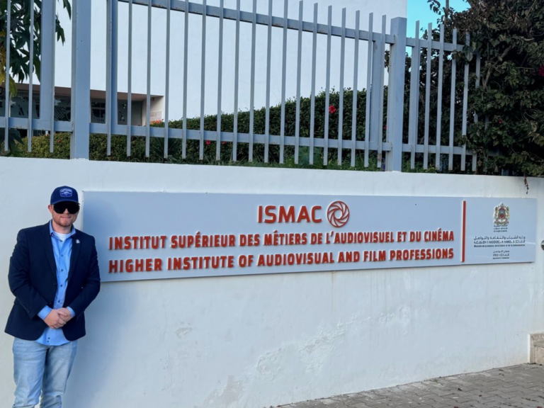 Drainpipe CEO Delivers Keynote at Moroccan Higher Institute of Audiovisual and Cinema Professions (ISMAC)
