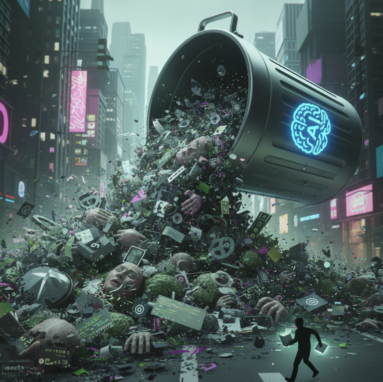 The Digital Deluge: Understanding, Spotting, and Surviving the Era of AI Slop